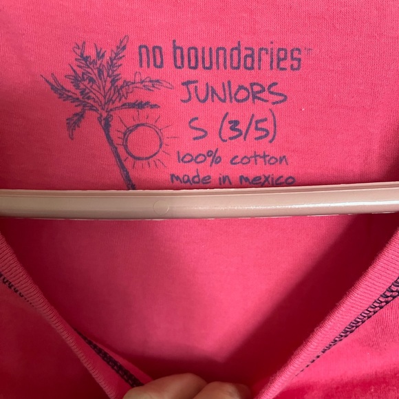 No Boundaries Pink Graphic Tee - Picture 3 of 3